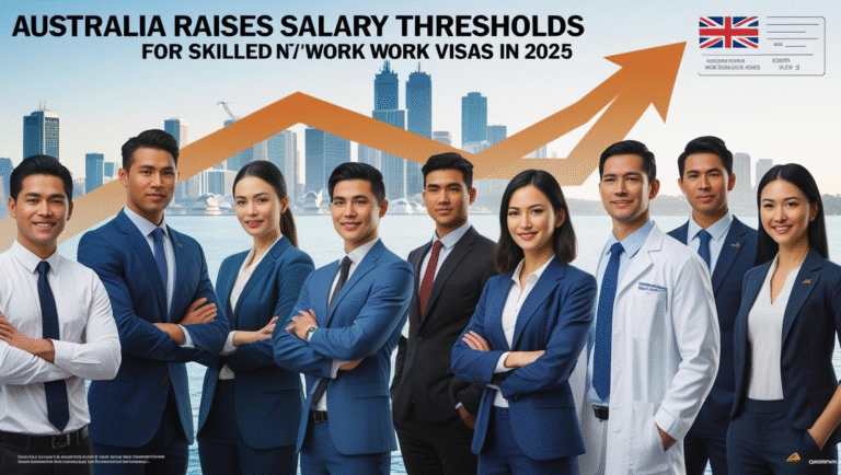 Australia Raises Salary Thresholds for Skilled Visas